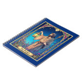 アールヌーボータロットカードザヘルミット ノートブック (左側)