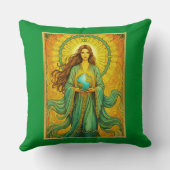 アールヌーボータロットカードザワールド クッション (裏面)