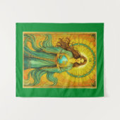 アールヌーボータロットカードザワールド タペストリー (正面(横))