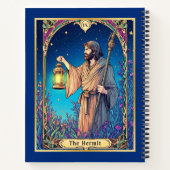 アールヌーボータロットカード仙人ジャーナル ノートブック (裏面)