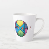 アールヌーボーダガズルーンラテマグ – 目覚め! カフェラテマグ (右)