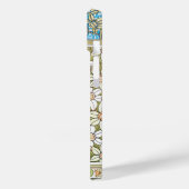 アールヌーボーダフォディルヴェルヌイ繊維フローラアート Case-Mate iPhoneケース (裏面 / 左)