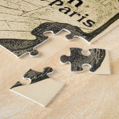 アールヌーボーダンサーJane Avril by Toulouse Laurec ジグソーパズル (側面)