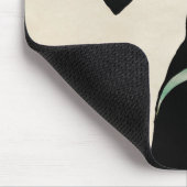 アールヌーボーダンサーJane Avril by Toulouse Laurec マウスパッド (コーナー)