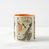 アールヌーボーダンサーJane Avril by Toulouse Laurec マグカップ (中央)