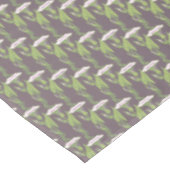 アールヌーボーダークイポモアフローラ壁紙アート テーブルクロス (アングル)