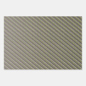 アールヌーボーダークイポモアフローラ壁紙アート ラッピングペーパーシート (正面)