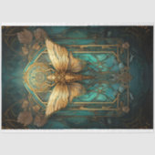 アールヌーボーチカダ1デコペ紙 薄葉紙 (正面)