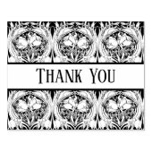 アールヌーボーチューリップカスタマイズ ラバースタンプ (インプリント)