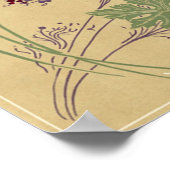 アールヌーボーチューリップ ポスター (角)