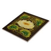 アールヌーボーチョコレートマルスデンマジョリカフローラタイル タイル (側面)