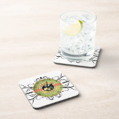 アールヌーボーチョコレート株式会社広告時計 コースター (右側)