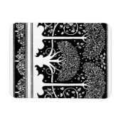 アールヌーボーツリーベアズレーパターン マグネット (横)