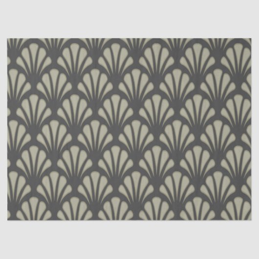 アールヌーボーティッシュペーパー 薄葉紙 (正面)