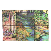 アールヌーボーティファニーステンドグラスピロケース 枕カバー (正面)