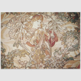 アールヌーボーデカッパ紙 薄葉紙