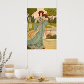 アールヌーボーデコレーションベルオパルク ポスター (キッチン)