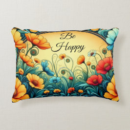 アールヌーボーデザイン アクセントクッション