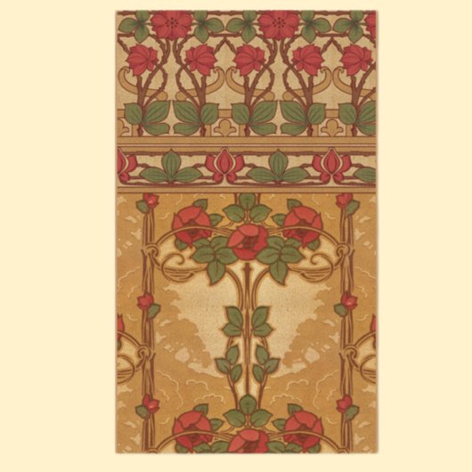 アールヌーボーデザイン 名刺