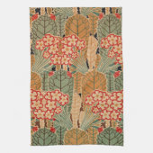 アールヌーボーデザイン#1アットエムポロモファ キッチンタオル (縦)