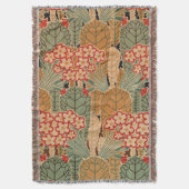 アールヌーボーデザイン#1アットエムポロモファ スローブランケット (正面縦)