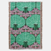 アールヌーボーデザイン#12アットエムポロモファ スローブランケット (正面縦)