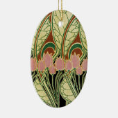 アールヌーボーデザイン#1 セラミックオーナメント (右)