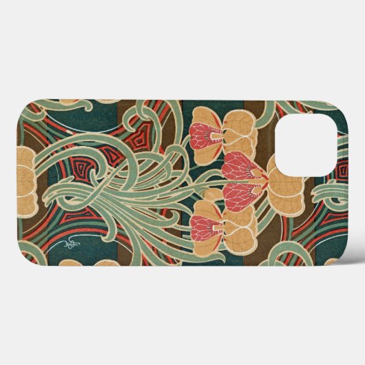 アールヌーボーデザイン#4アットエムポロモファ Case-Mate iPhoneケース (裏面 (横))