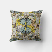 アールヌーボーデザイン#4 @ヴィクトリアシェイリー クッション (裏面)