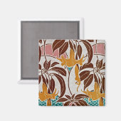 アールヌーボーデザイン#5アットエムポロモファ マグネット (正面/裏面)