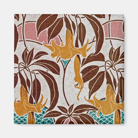 アールヌーボーデザイン#5アットエムポロモファ マグネット (正面)