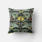 アールヌーボーデザイン#5 @ヴィクトリアシェイリー クッション (裏面)