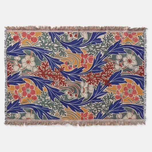 アールヌーボーデザイン#8アットエムポロモファ スローブランケット (正面)