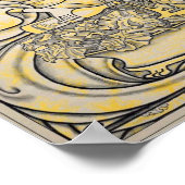 アールヌーボーデルフトシェスラオリーデルフトサラダ油 ポスター (角)