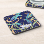 アールヌーボートンボ模様 コースター (左側)