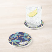 アールヌーボートンボ模様 コースター (側面)