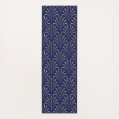 アールヌーボートンボ模様 ヨガマット (裏面)