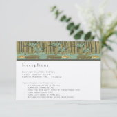 アールヌーボードラゴンフライ披露宴とディレクションの招待 招待状 (スタンド正面)