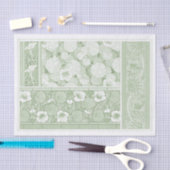 アールヌーボーナスタスティームズバイフランスのアーティスト1896ティス 薄葉紙 (クラフト)