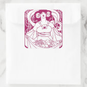 アールヌーボーハーベストレディ スクエアシール (バッグ)