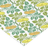 アールヌーボーバターカップフローラ壁紙ダマスク ショートテーブルランナー (コーナー)