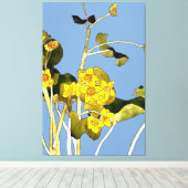 アールヌーボーバターカップ キャンバスプリント (インサイチュ (ウッドフロア))