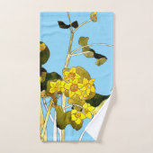 アールヌーボーバターカップ バスタオルセット (ハンドタオル)