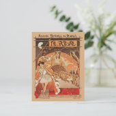 アールヌーボーバレエスティインレンリーブダ日本のンス ポストカード (スタンド正面)