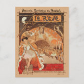 アールヌーボーバレエスティインレンリーブダ日本のンス ポストカード (正面)