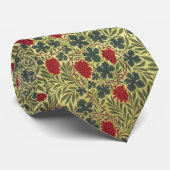 アールヌーボーバーガンディのつる植物のブドウのタイ ネクタイ (ロール)