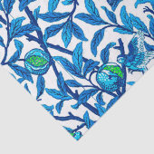 アールヌーボーバードアンドザクロ島コバルトブルー 薄葉紙 (詳細)