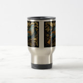 アールヌーボーバードトラベル/コミューターマグカップ15オンス トラベルマグ (中央)