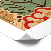 アールヌーボーパターン#1アットエムポリオモファ ポスター (角)