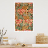 アールヌーボーパターン#1アットエムポリオモファ ポスター (キッチン)